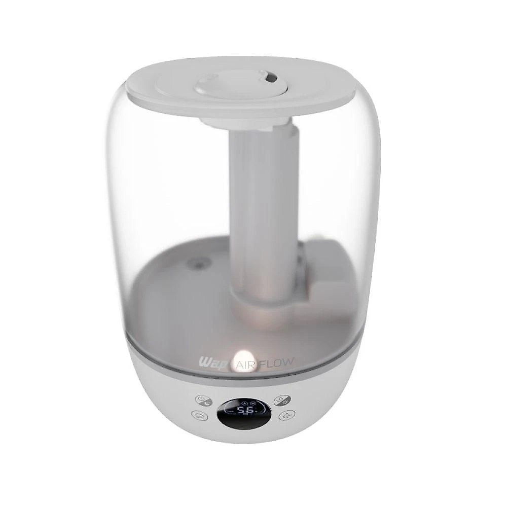 Umidificador de Ar Digital Air Flow WAP 3 em 1 com LED e Timer Branco Bivolt