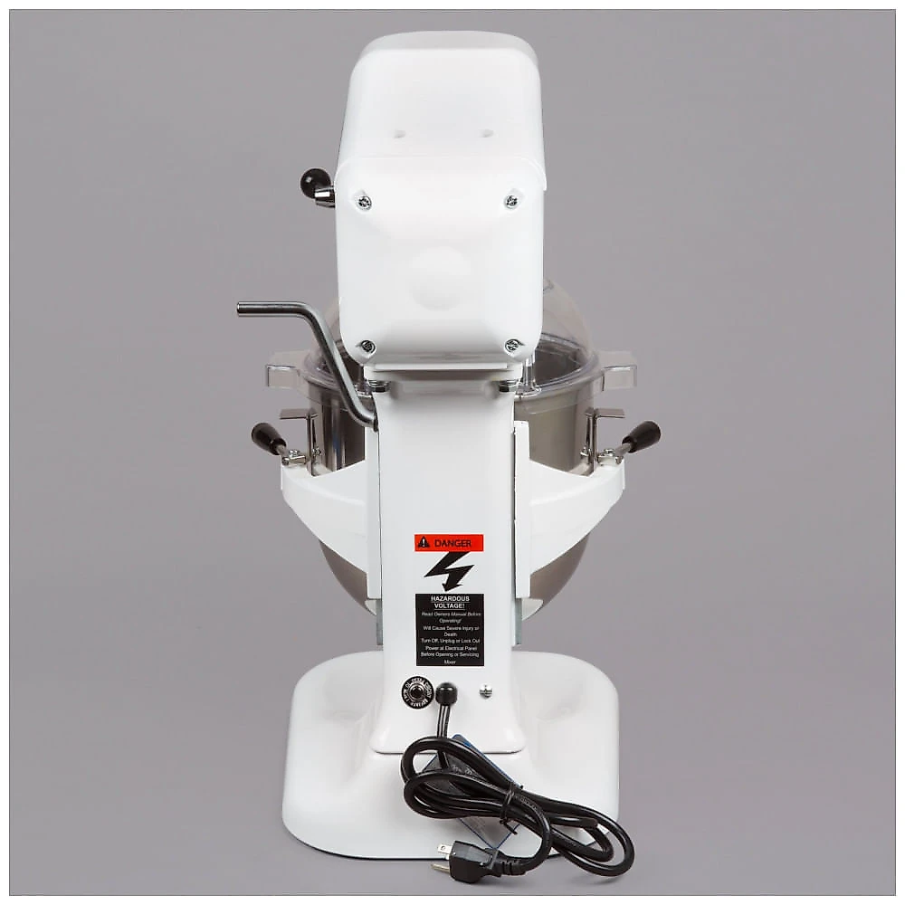 Misturador,Mixer Comercial de Bancada Globe SP08 7,57 Litros com Elevação de Tigela e Protetor de Segurança 110V, 14 hp
