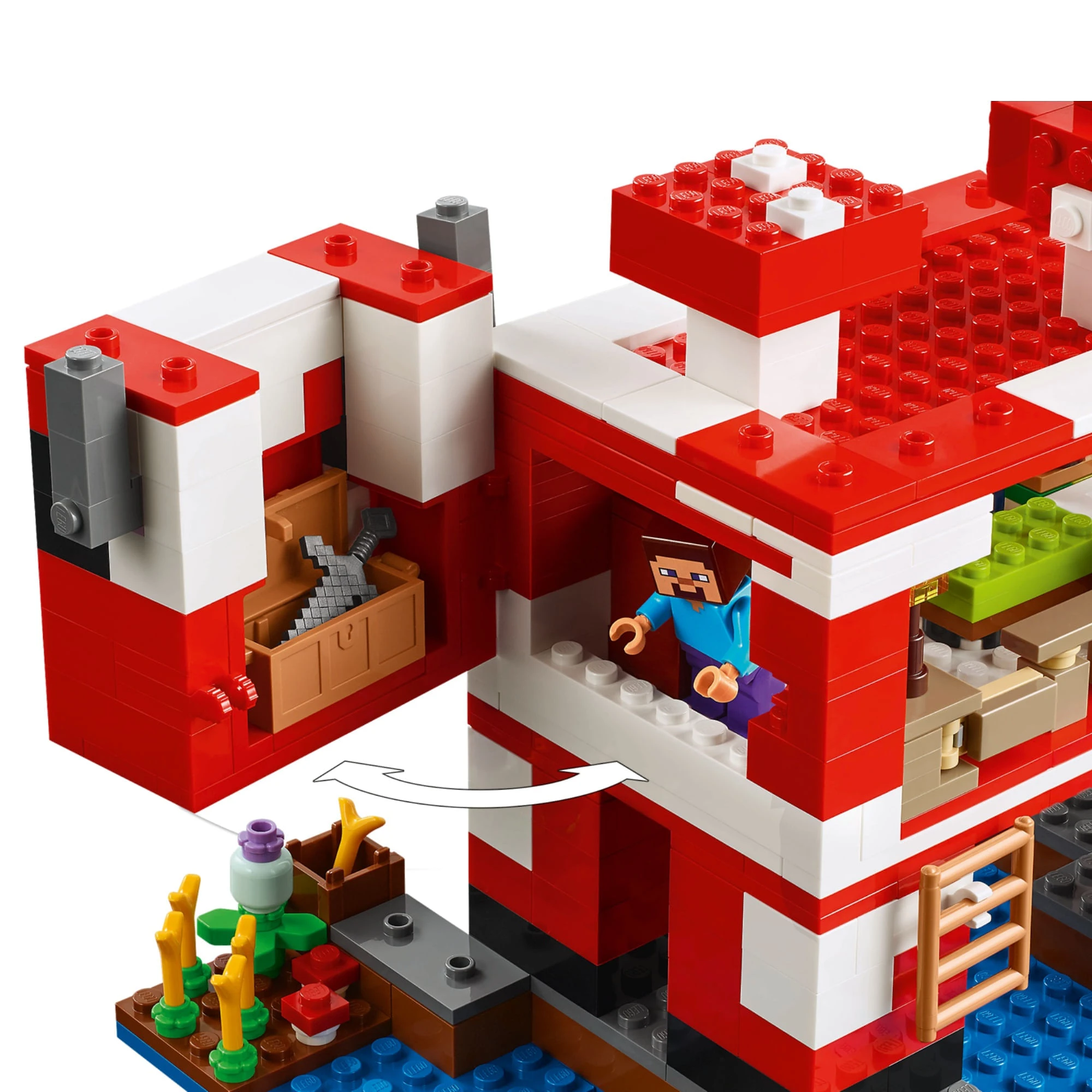 LEGO Minecraft - A casa do cogumelo