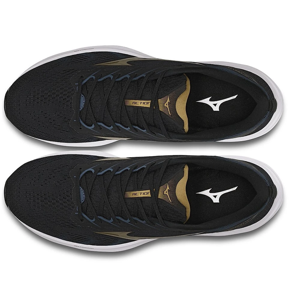 Miniatura Tênis de Corrida Masculino Mizuno Action 4 Preto - 38