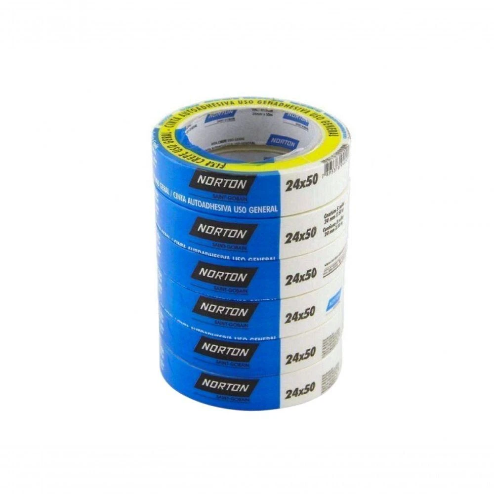 Fita Crepe Norton 24Mmx50M C/5 Pcs