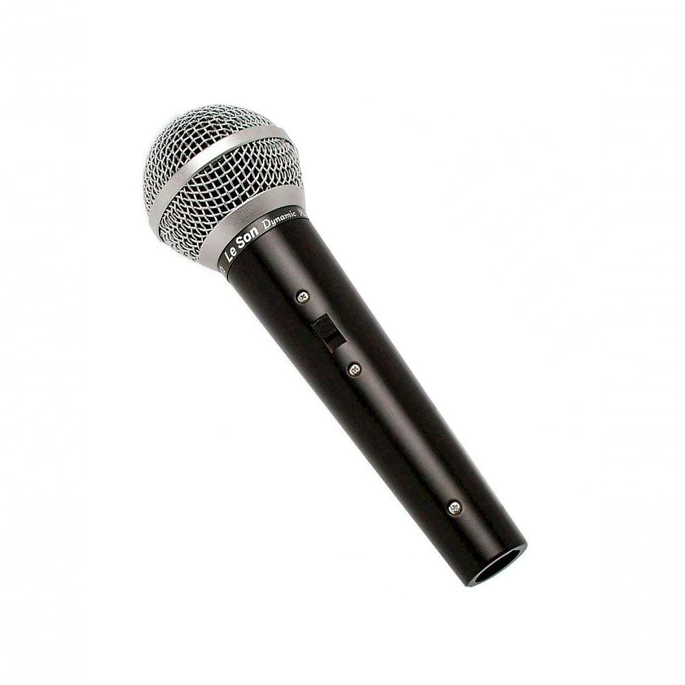 Microfone Ls-50 Leson Metalico Cardioide Cabo 5m Chave...