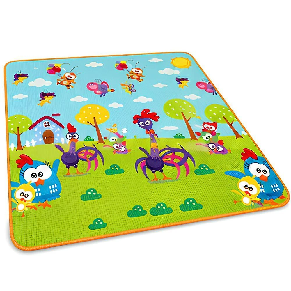 Tapete Infantil 20202 Dupla Face Galinha Pintadinha 180x120cm Yeet