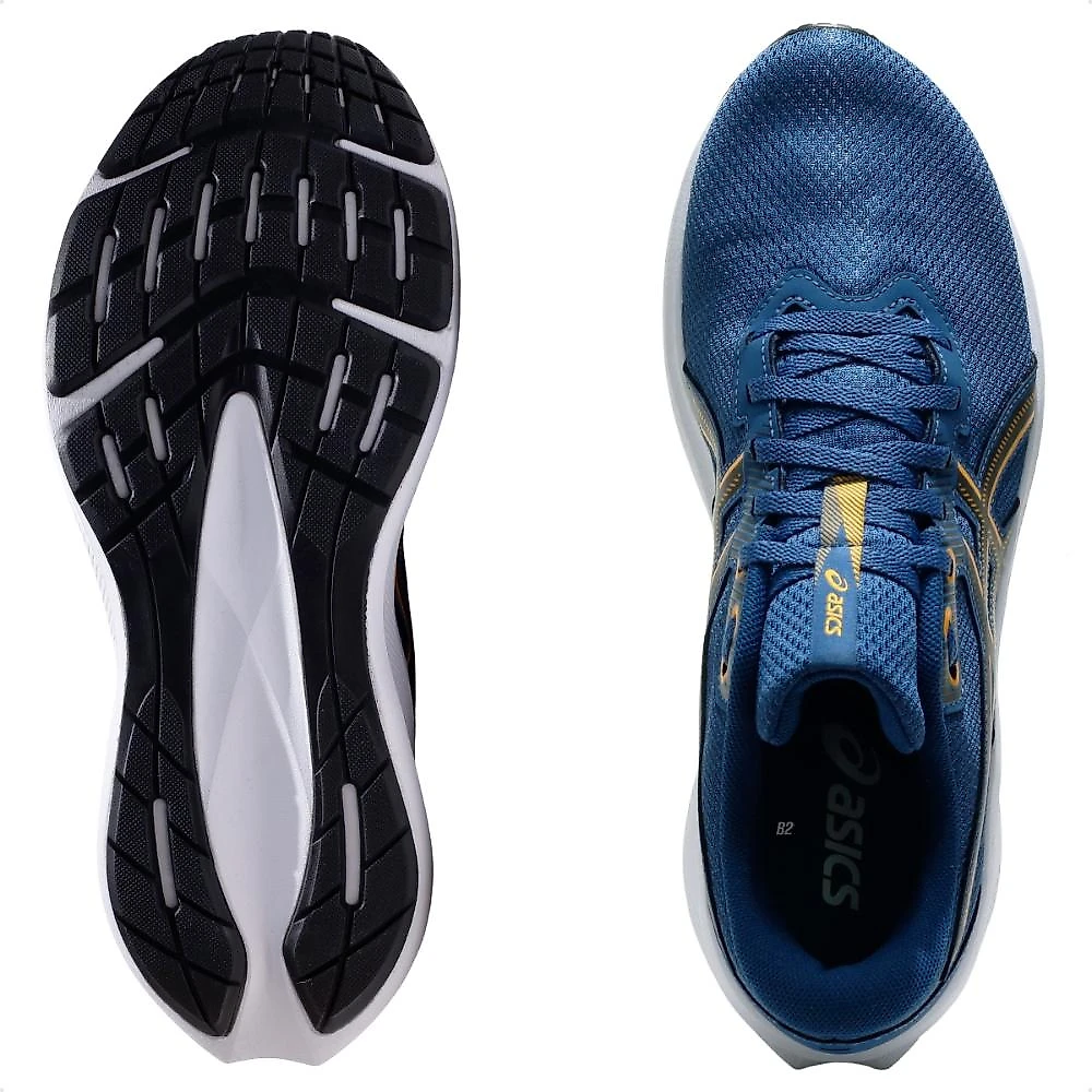 Tênis Asics Raiden 5 Masculino Azul / Amarelo - 40