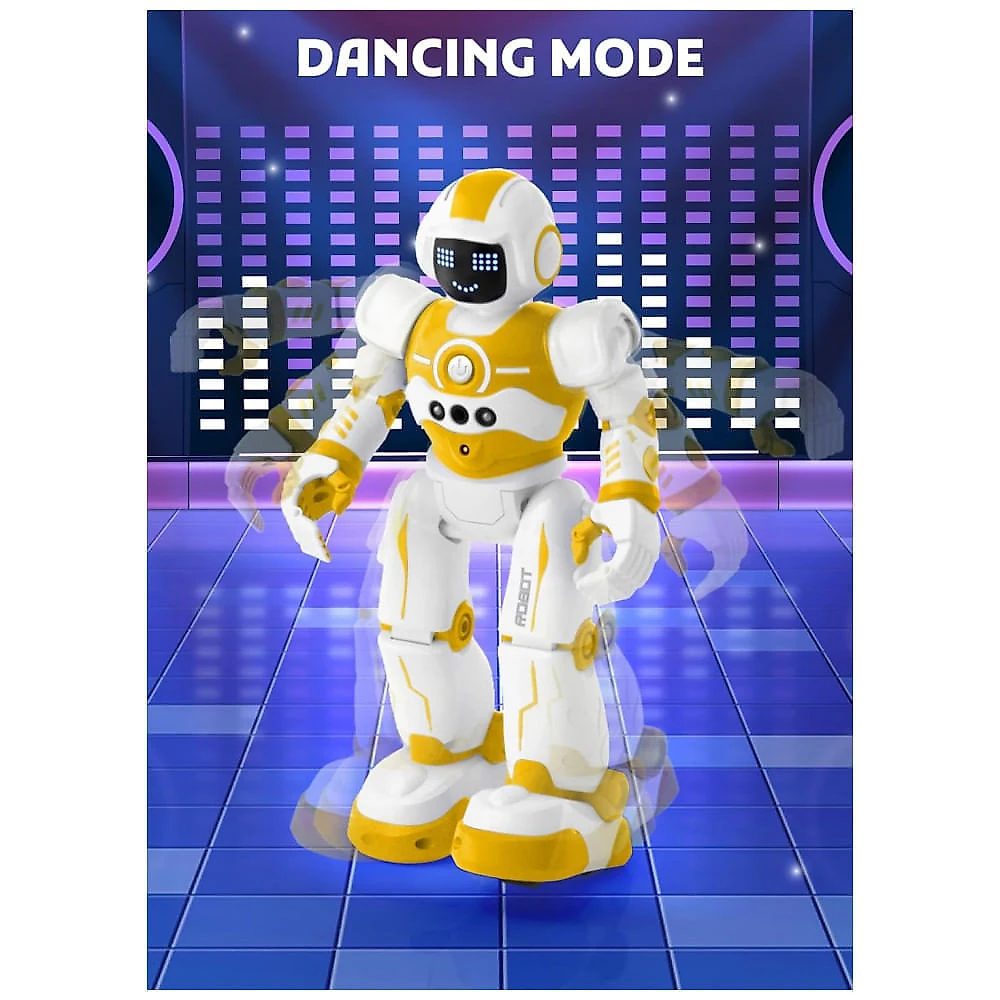 Brinquedo Robô para Crianças, Robô Inteligente Programável de Controle Remoto com Movimentos Andantes e Dançantes e Sensor de Gestos, EduCuties