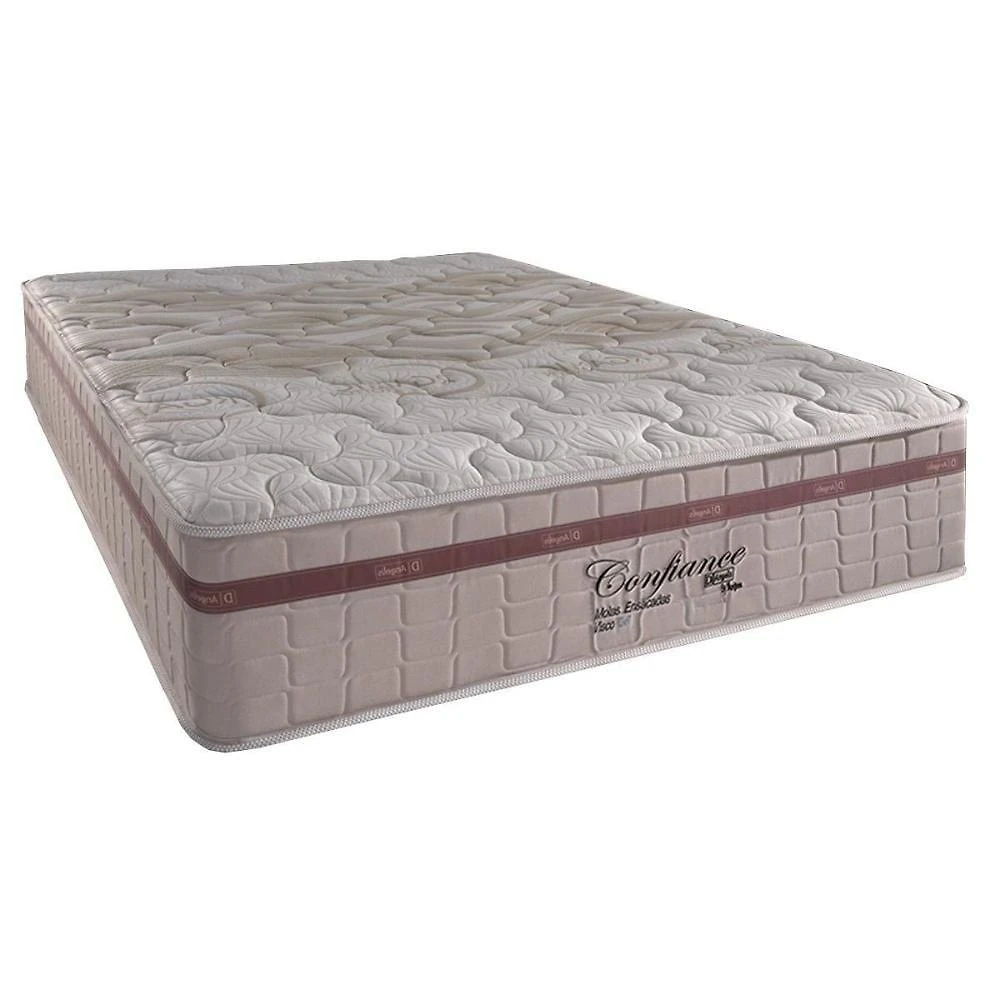 Colchão Casal Molas Ensacadas Masterpocket Confiance Visco (138x188x30) - D Angelis Anjos