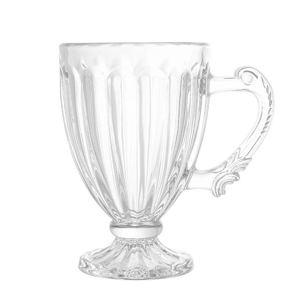 Jogo 6 Xícaras Para Café De Cristal Transparente Imperial 100ml Lyor