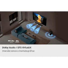 Soundbar Samsung B-Series HW-B650F/ZD 370W Bluetooth 3.1 Canais Dolby Audio Preto