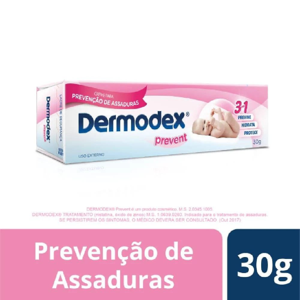 Pomada Para Prevenção De Assaduras Dermodex Prevent 60g