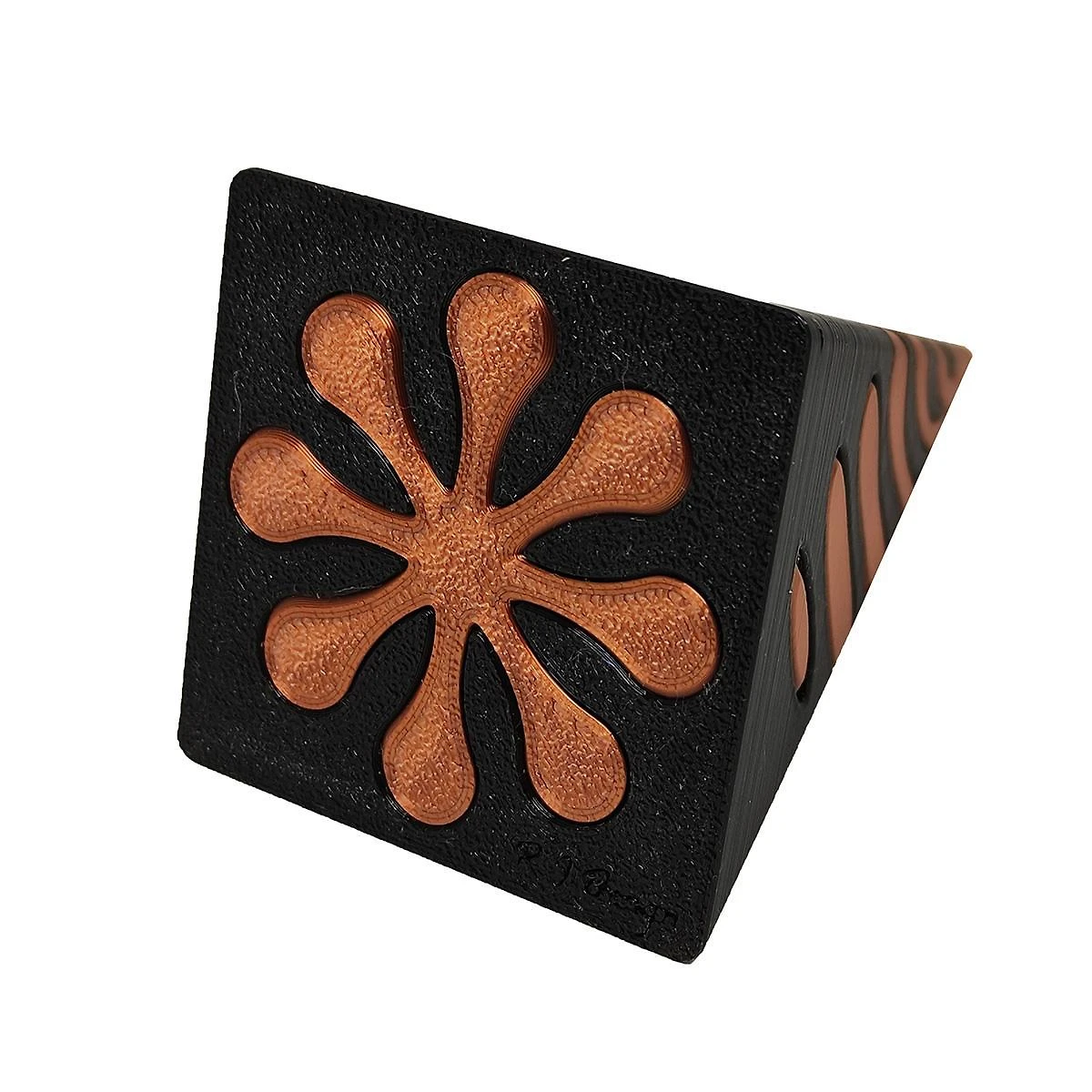 Miniatura Fidget Cone Espiral Anti Estresse Spiral Pirâmide 3D Cor