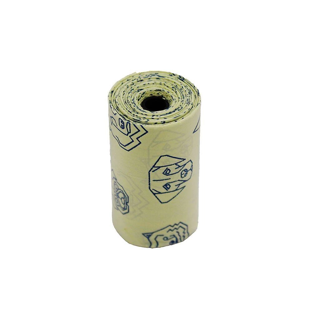 Kit Refil Cata Caca Bio Cactos Germanhart para Cães e Gatos Biodegradável 4 Rolos com 20 Saquinhos