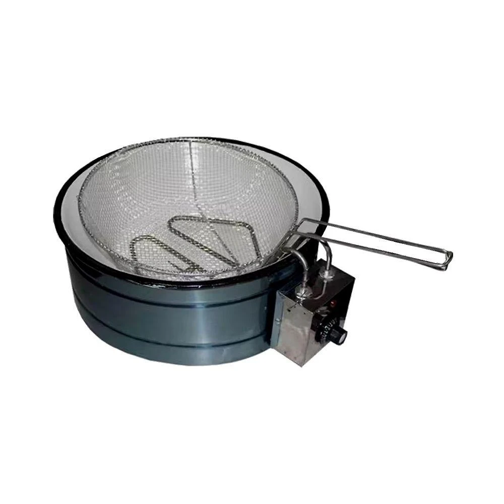 Fritadeira Elétrica com Óleo Stevan Metal FTCS-3E-110-STM 3L 1600W Tacho Esmaltado 110V