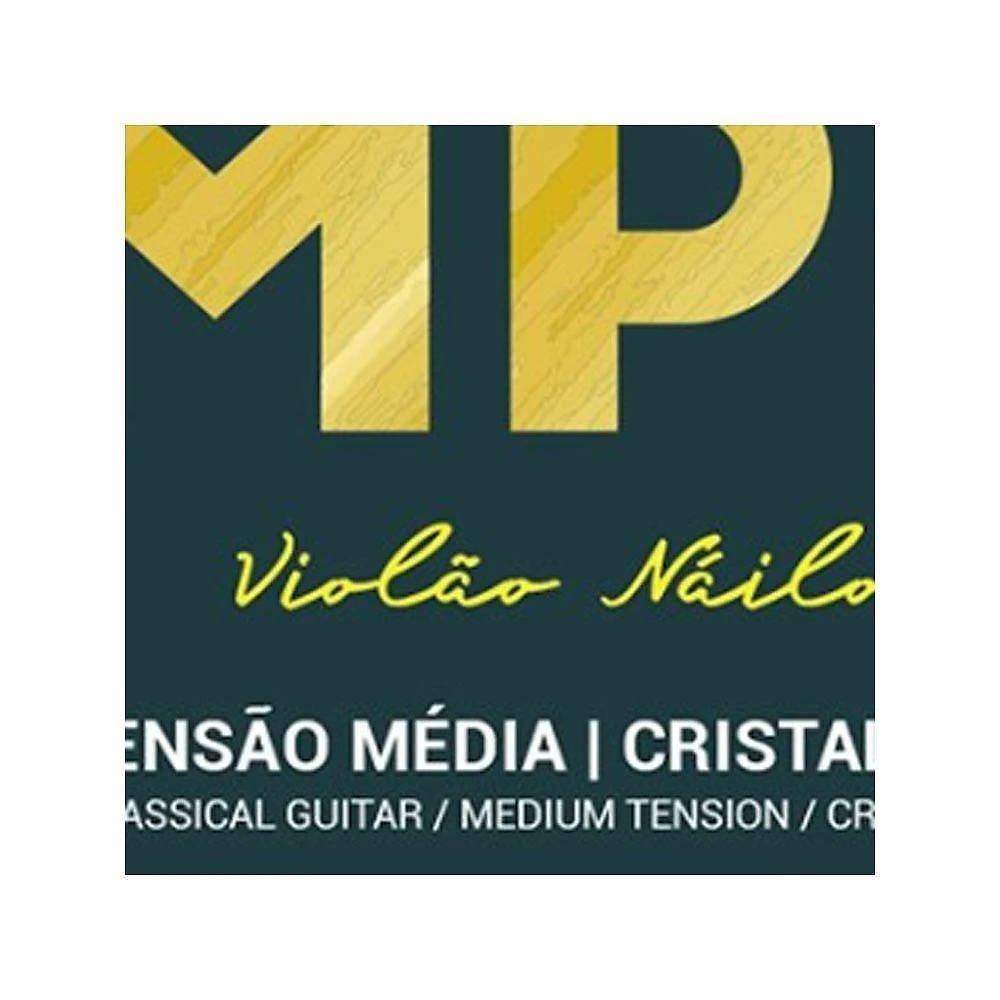 Encordoamento para Violão GENWS Tensão Média Náilon Cristal-Prata Giannini webcontinental-7898159186873