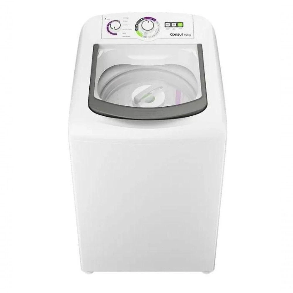 Máquina de Lavar Consul CWB10BB 10kg Automática Branca com Dosagem Econômica 220V