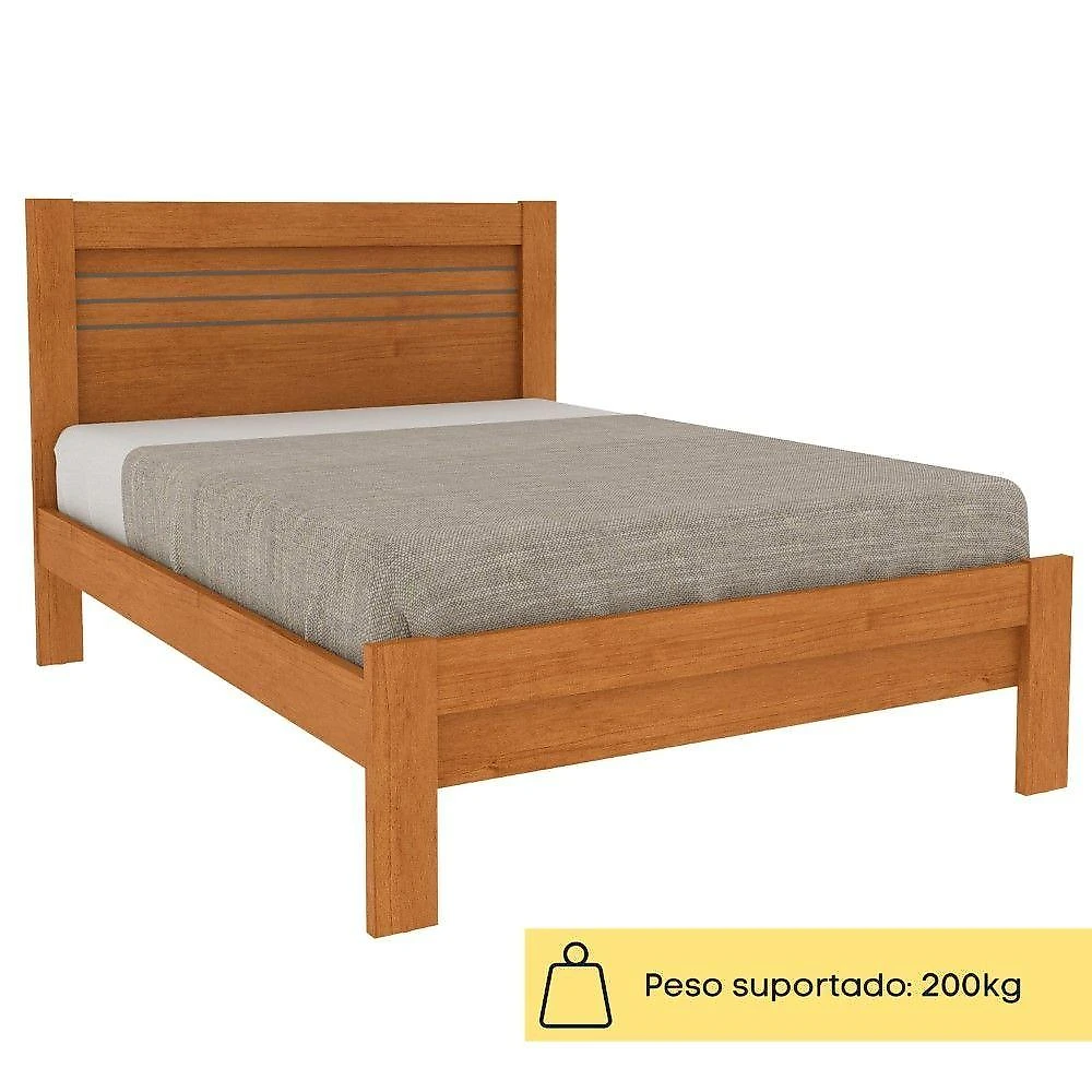 Cama Casal Safira Tcil Cinamomo