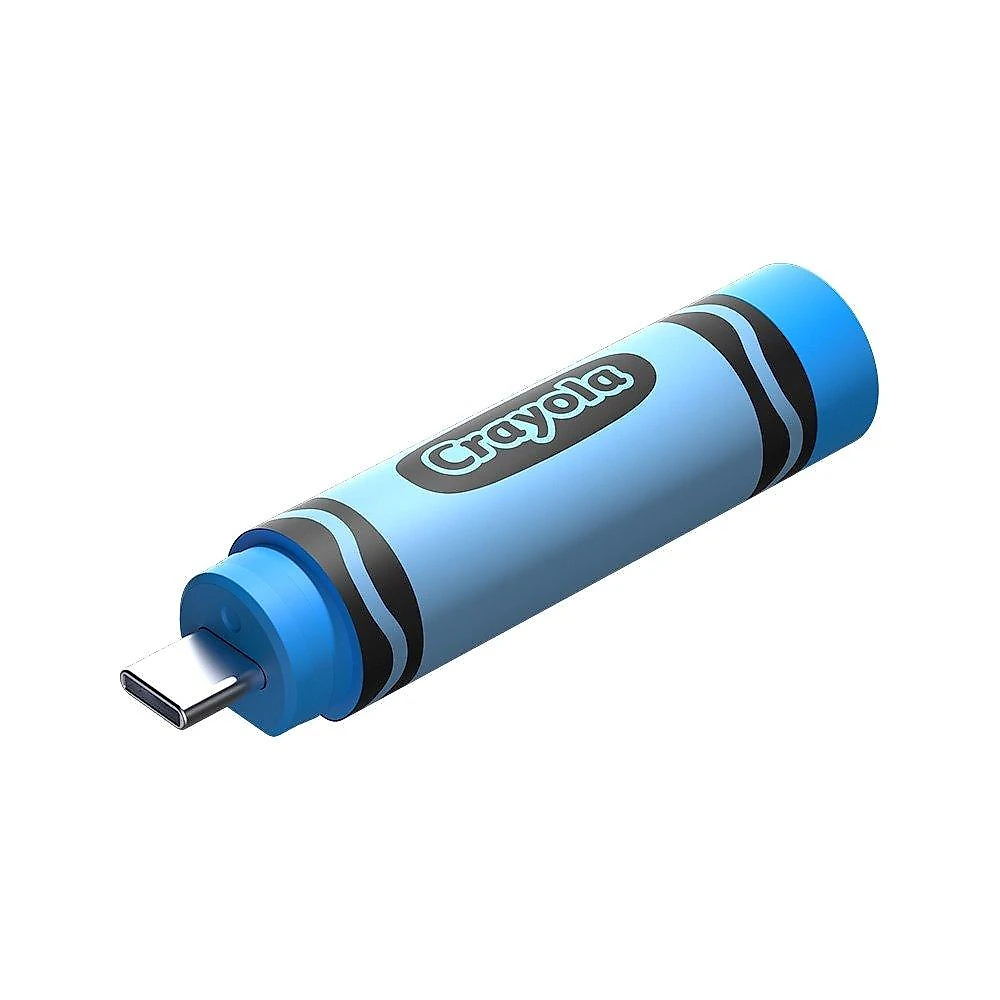 Pen Drive 128GB SanDisk Crayola USB-C Flash Drive, Cerulean Blue - SDCZIC-128G-G46B