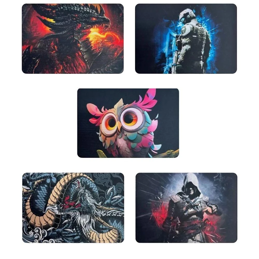 Kit 10 Mouse Pad 22x18 Mousepad Atacado Modelos Variados