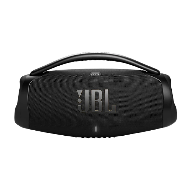 Miniatura Caixa De Som JBL Boombox 3 Preta Wi-Fi e Bluetooth