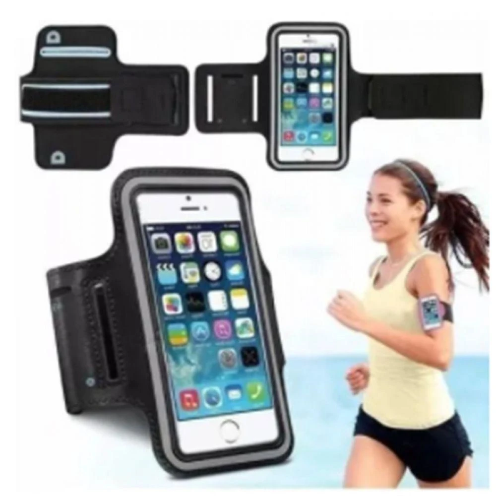 Suporte Braçadeira Celular Corrida Academia Pra Corrida