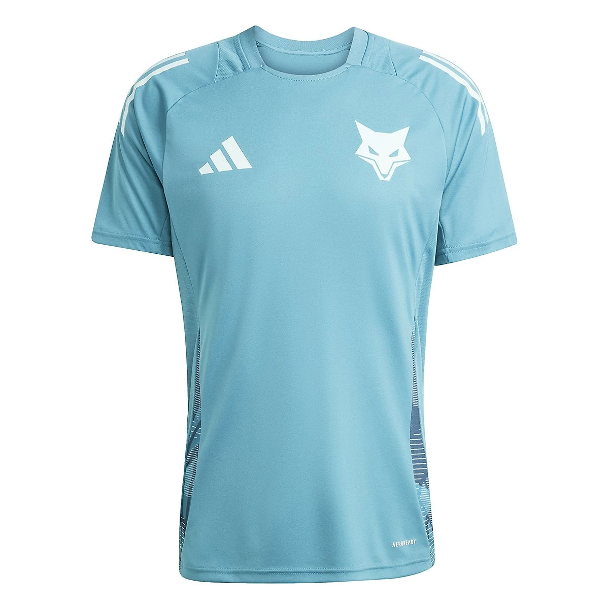 Miniatura Camisa Cruzeiro 25/26 Treino Adidas Masculina Azul Turquesa+Branco - EGG