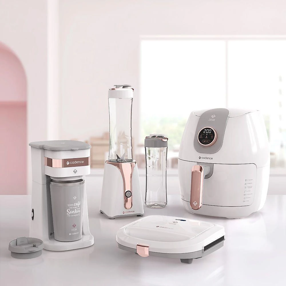 Sanduicheira Cadence Dream Rosé Gold 220V