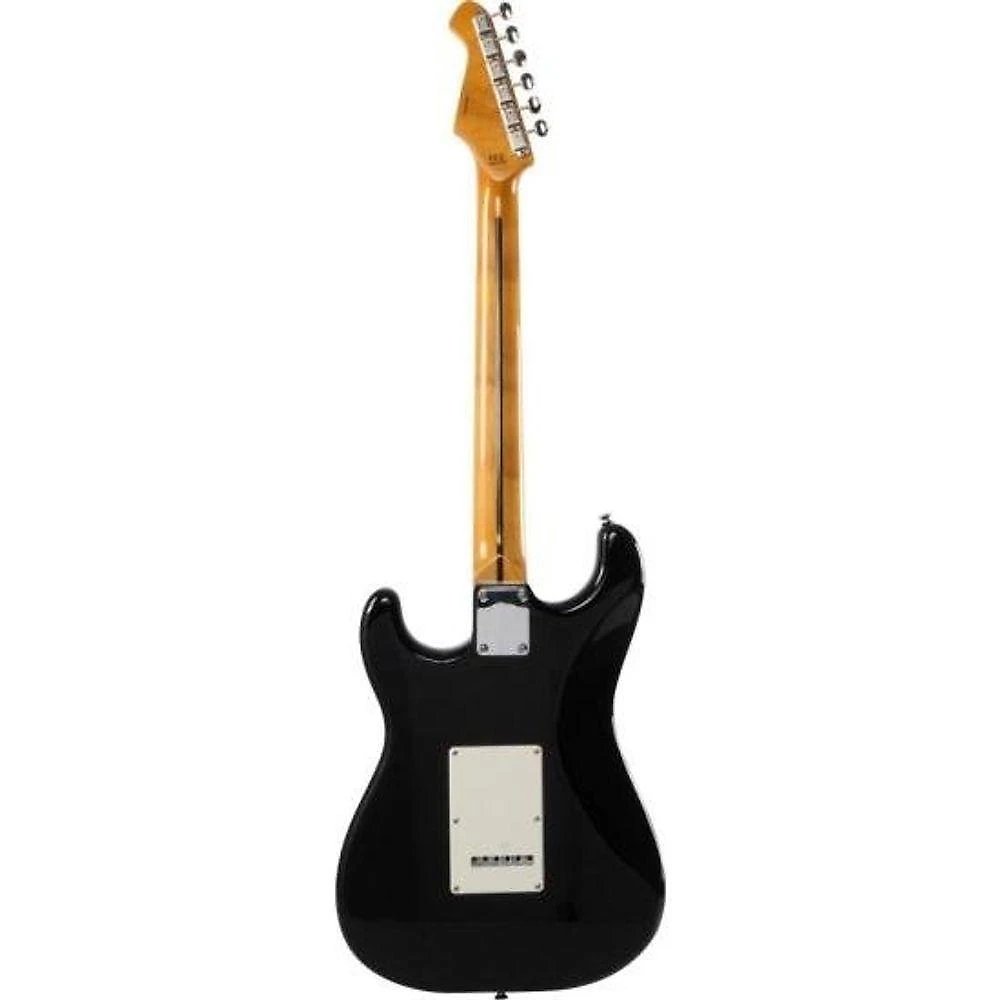 Guitarra Elétrica Aria Pro II STG-57 com Corpo em Alder e Braço Maple Peça Única Black Aria Guitars