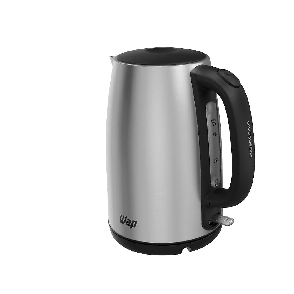 Chaleira elétrica wap wce1 aço inox 1.7l indicador luminoso e desligamento automático 220v