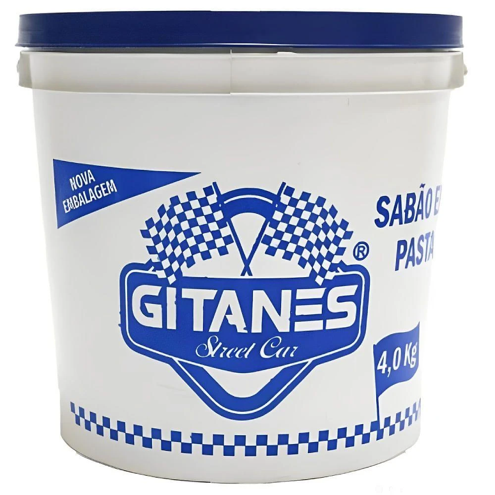 Sabão em Pasta Desengraxante Arenosa 139 Limpa Graxa 4kg Gitanes