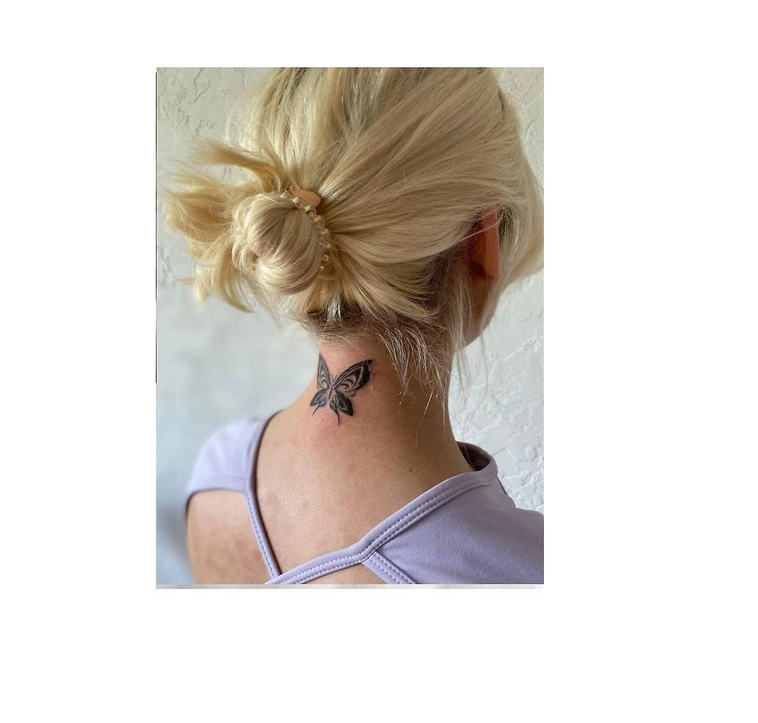 Miniatura Tatuagem Temporária Borboleta Song Kang Park Jae Eon Dorama