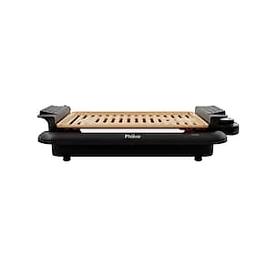 Churrasqueira Elétrica Philco Gold Antiaderente 1200W PCQ10A Preto 110V