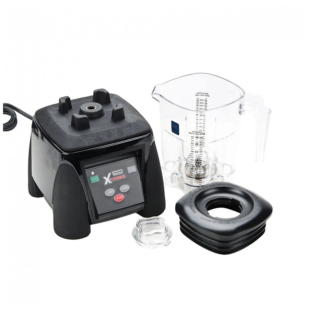 Miniatura Liquidificador Industrial Waring MX1050XTXP Xtreme 3,5 hp com Teclado Eletrônico e Recipiente de 1,42 Litros de Copoliéster 110V
