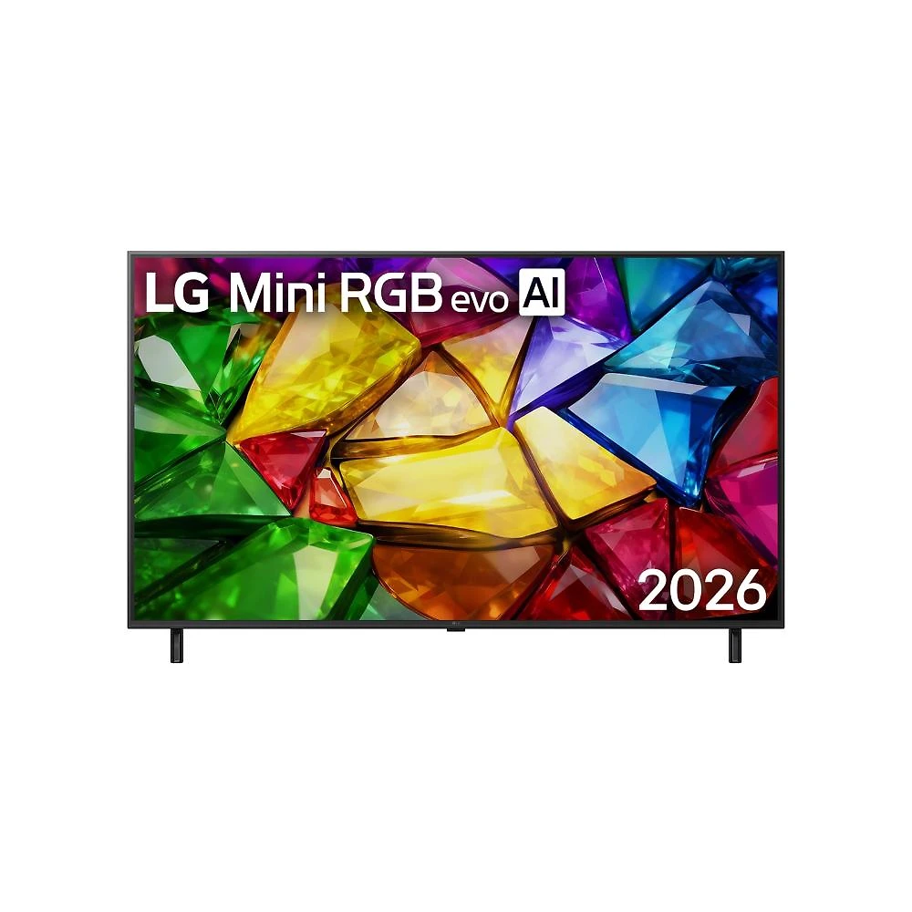 Smart tv 55" 4k lg 55mrgb85bsc qned mini led até 144hz ai webos 26 dolby vision