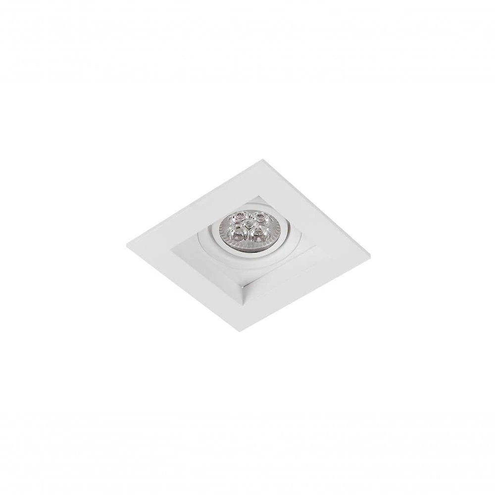 Spot Dicroica Embutir Recuado SN2750 para GU10 com Instalação Recuada Branco Bivolt 45g