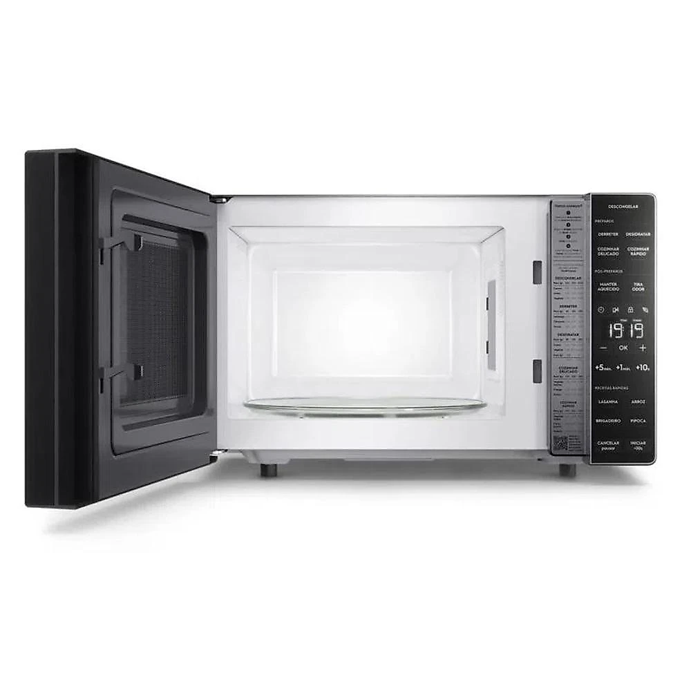 Micro-ondas Electrolux 23 Litros Efficient com Descongelamento Assistido ME23S Prata, 220 Volts