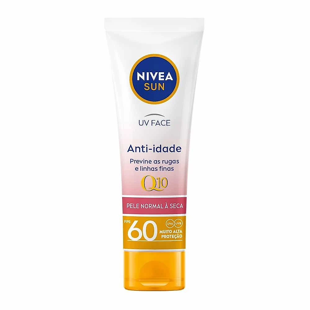 Nivea sun protetor solar uv face q10 anti-idade fps 60 50ml