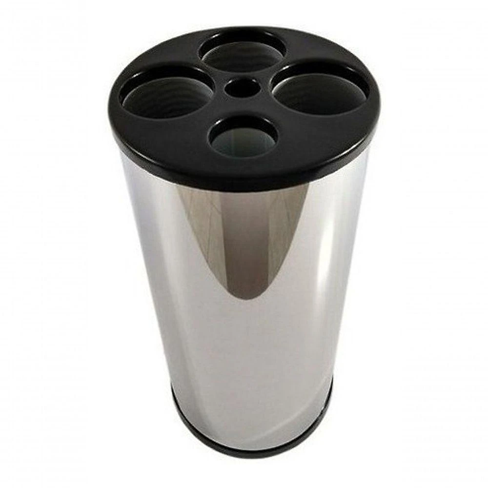 Dispensador de Copos Descartáveis para Água 180ML 4 Tubos Capacidade Aproximada 430 Unidades Inox