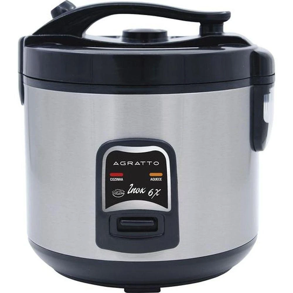 Panela De Arroz Agratto PA6X 400w Inox 110V