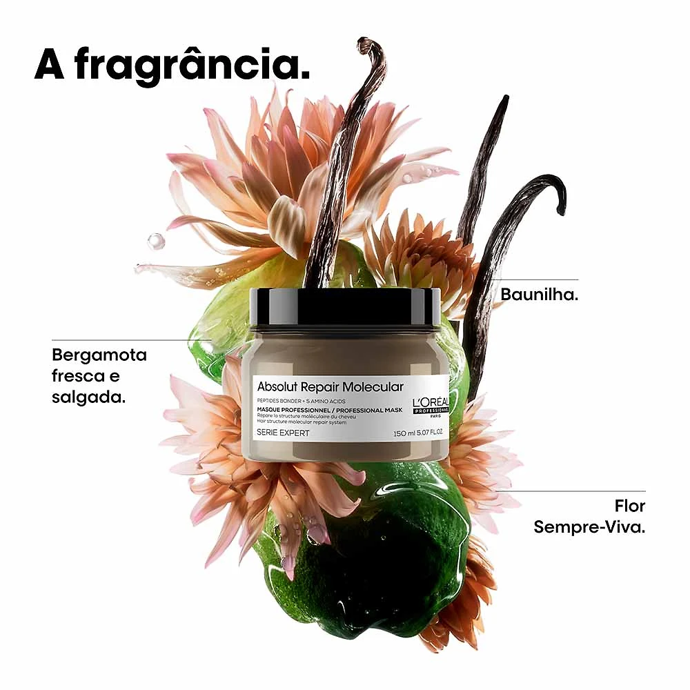 Miniatura Máscara de Tratamento L'Oréal Professionnel Absolut Repair Molecular 150ml