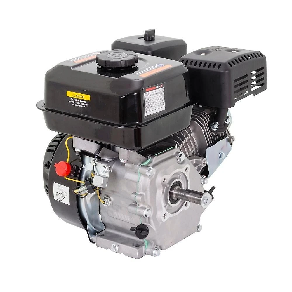 Motor Potente à Gasolina 4 Tempos 208cc 7hp Sem Embreagem