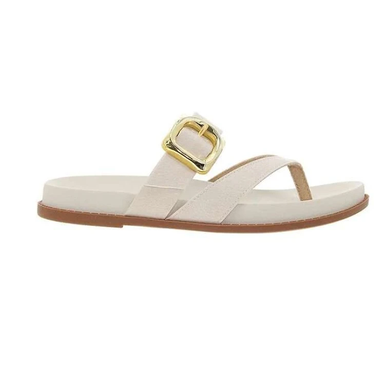 Papete Slide Beira Rio Conforto Feminino - Off white - OFF WHITE