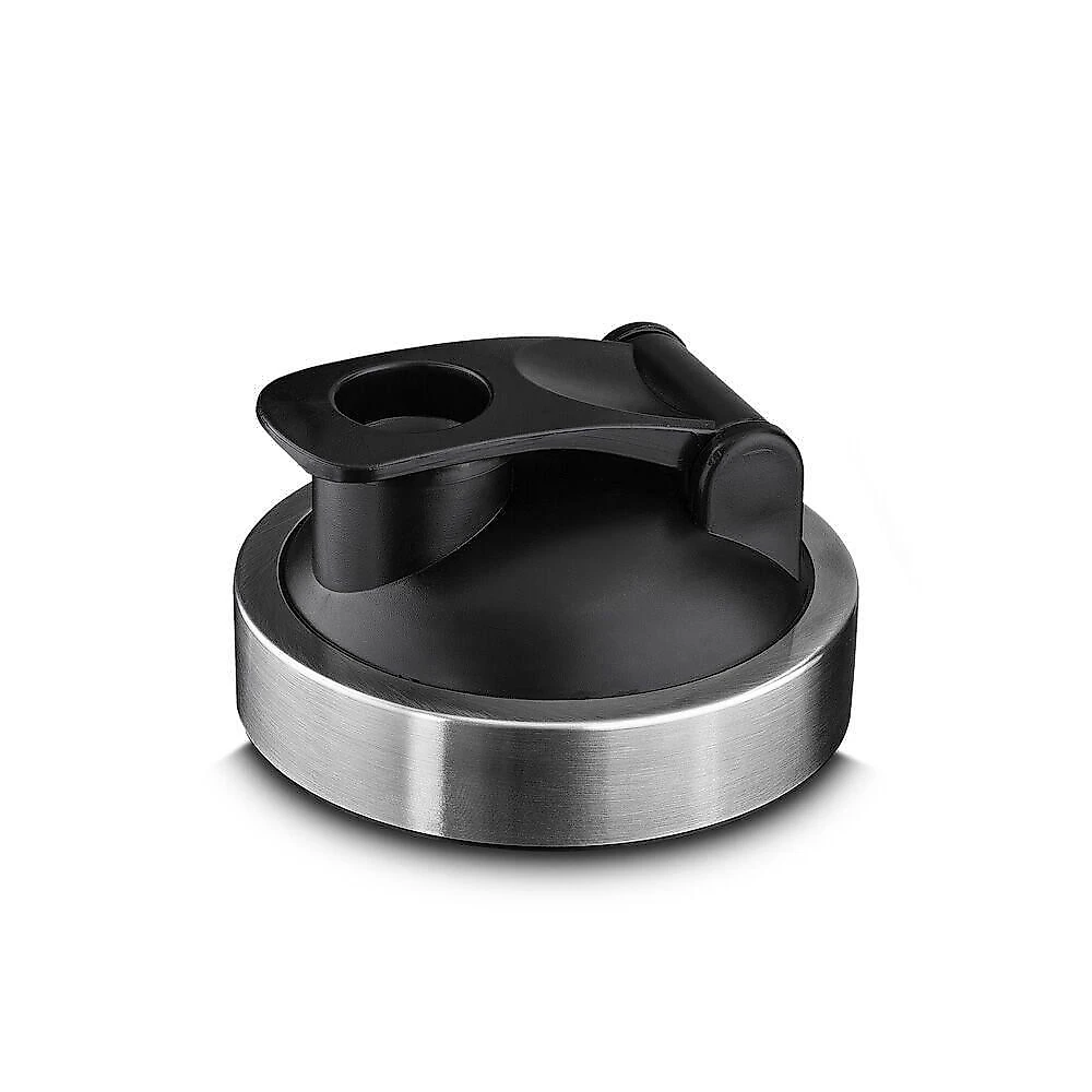 Garrafa Coqueteleira Shake Gym em Aço Inox com Mola e Copo Adicional 750ML