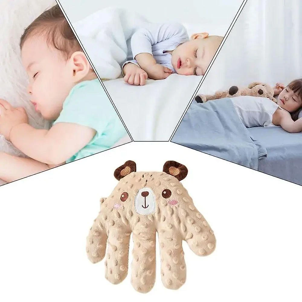 Almofada BSL3873 com Vibração Suave Simula Toque dos Pais Marrom Ideal Importados