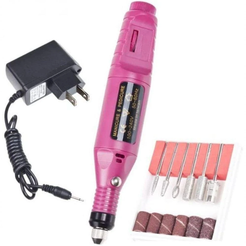 Lixadeira Unha Lixa Elétrica Profissional Bloco Motor Bivolt