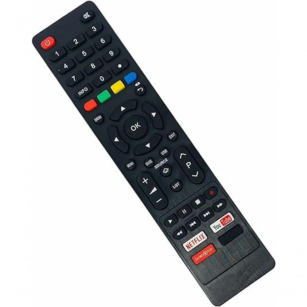 Controle Remoto para TV FG Compatível com TV Philco com Tecla Netflix Globoplay LED Transmissor