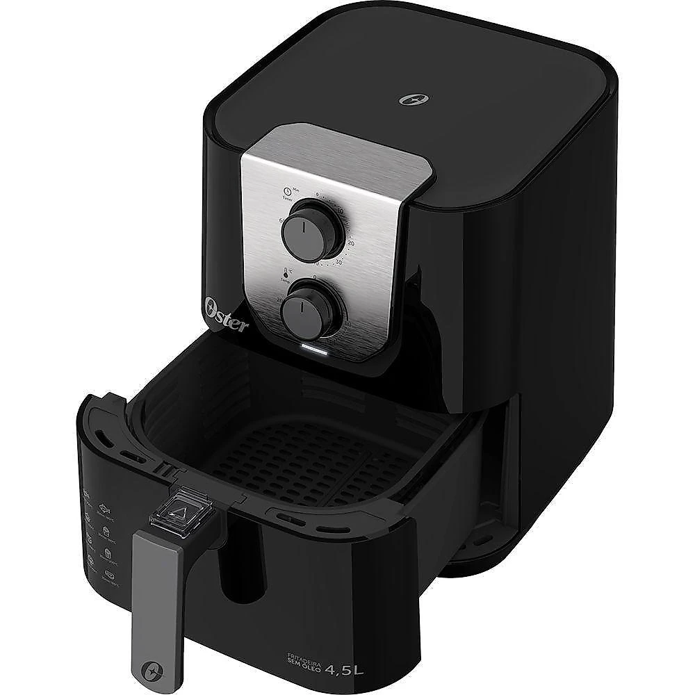 Fritadeira elétrica sem Óleo oster black perform 4,5l ofrt510 220v