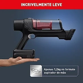 Aspirador de Pó Vertical Sem Fio Arno X-PERT 7.60 RH6A 2 em 1 140W LED Autonomia 45 Minutos Bivolt