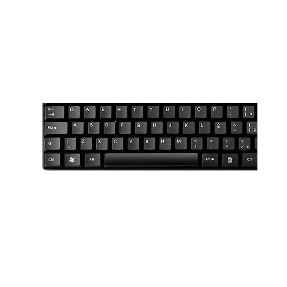 Kit Teclado e Mouse TC309 Teclas Chocolate 1200DPI Preto Multi