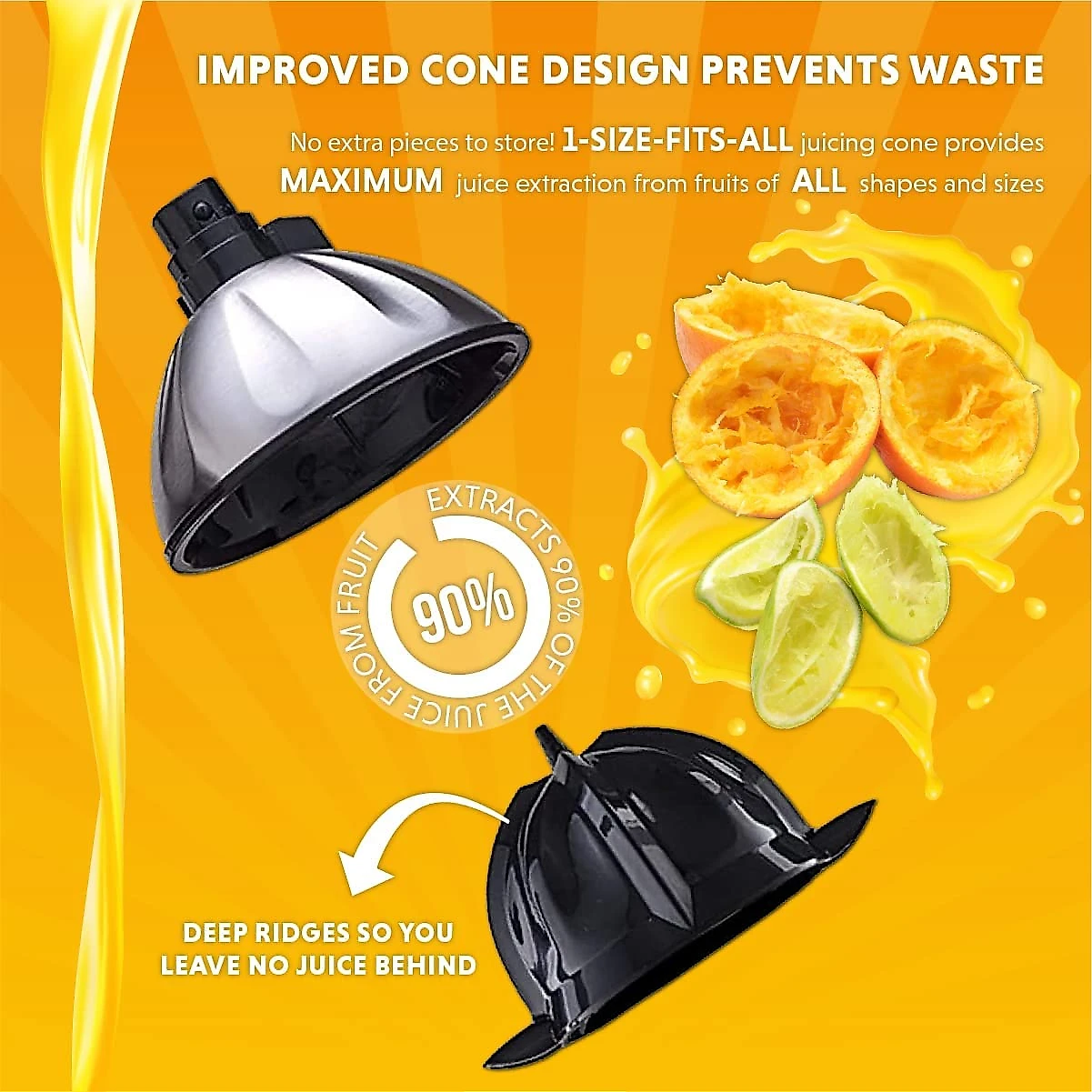 Eurolux Espremedor Elétrico em Aço Inoxidável 300W110V Cinza