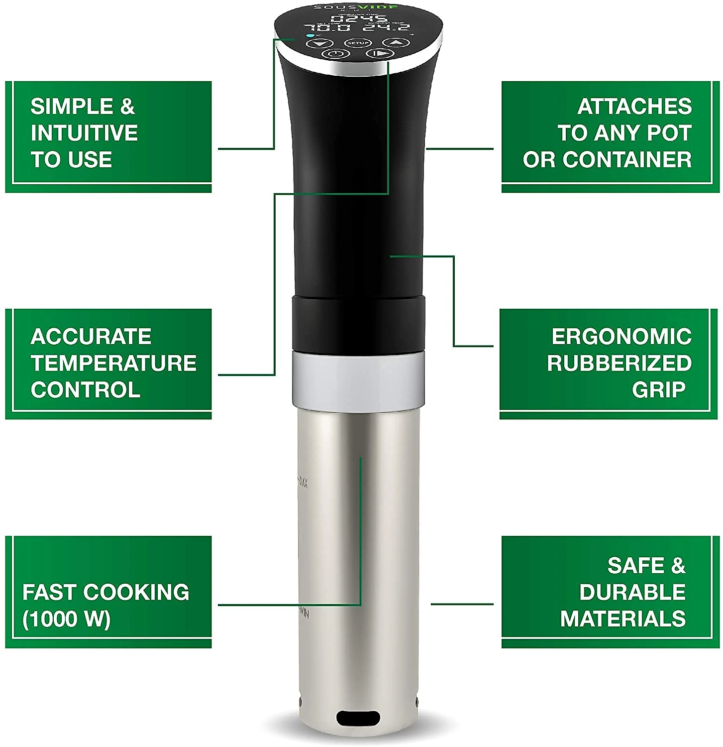 Termocirculador Sous Vide Fogão 1000W 110V