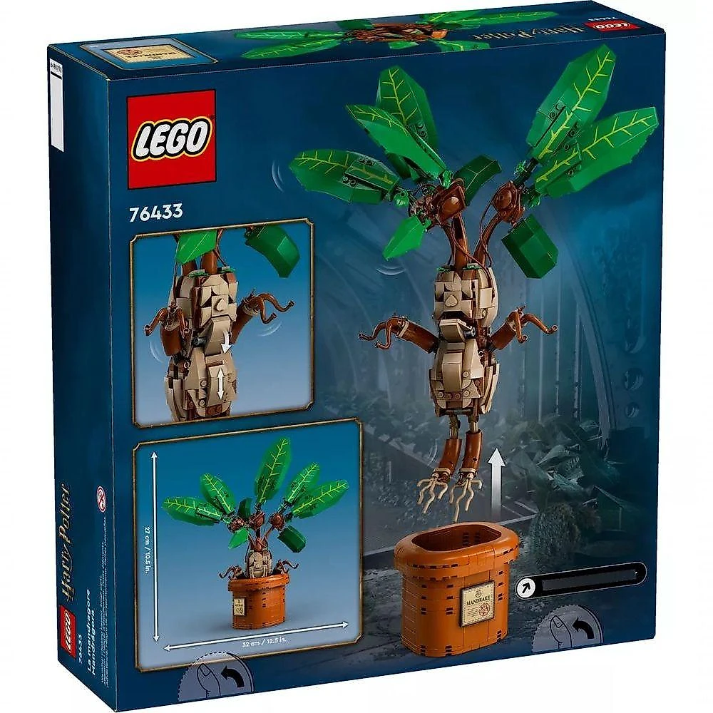 Lego Harry Potter Mandrágora - 579 Peças 76433